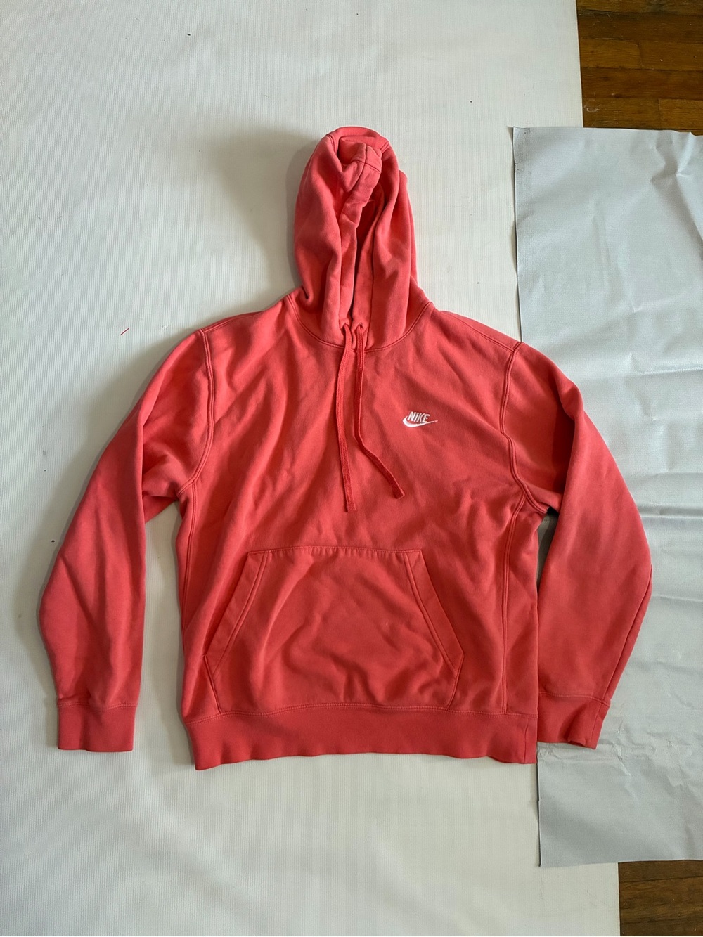 NIKE HOODIE CORAL SIZE M